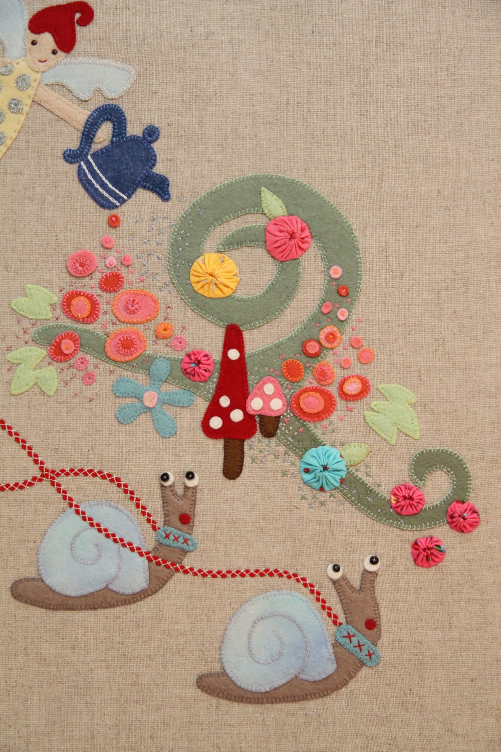 Fairy Garden Canvas Pattern