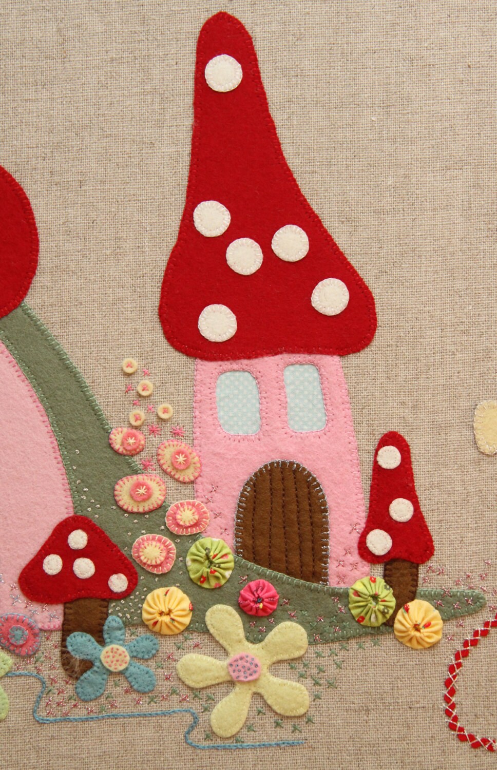 Fairy Garden Canvas Pattern