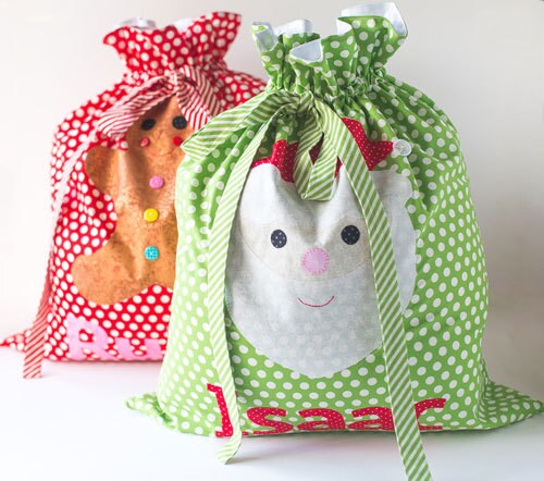 Personalised Santa Sacks Pattern