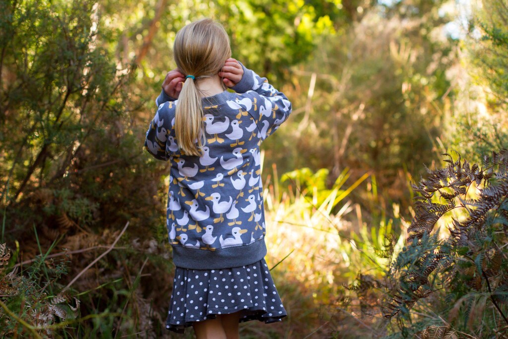 Scout Unisex Raglan Sweatshirt Pattern