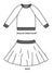 Scout Unisex Raglan Sweatshirt Pattern