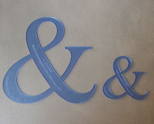 Ampersand Quilt Pattern & Perspex Template Pack