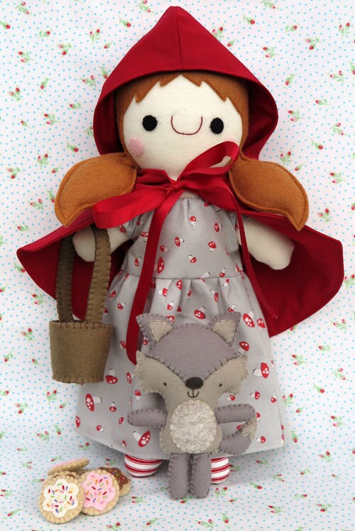 Red Riding Hood & Wolfie Pattern