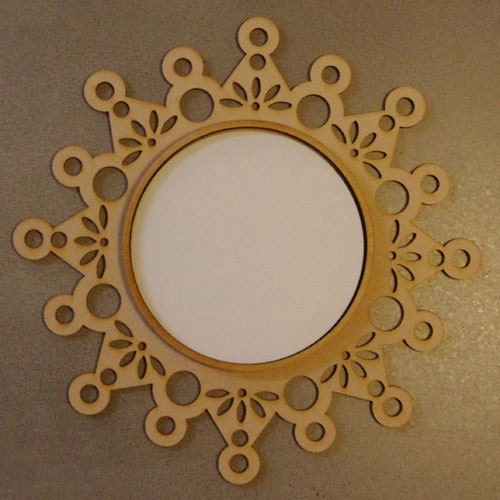 Christmas Snowflake Frame - Small