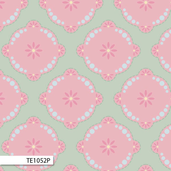 Cotton Forest Doilies in Pink - 1 m