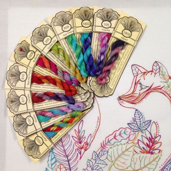 CGT Buy 10 get 1 Free - Bright Collection - Stranded Cotton